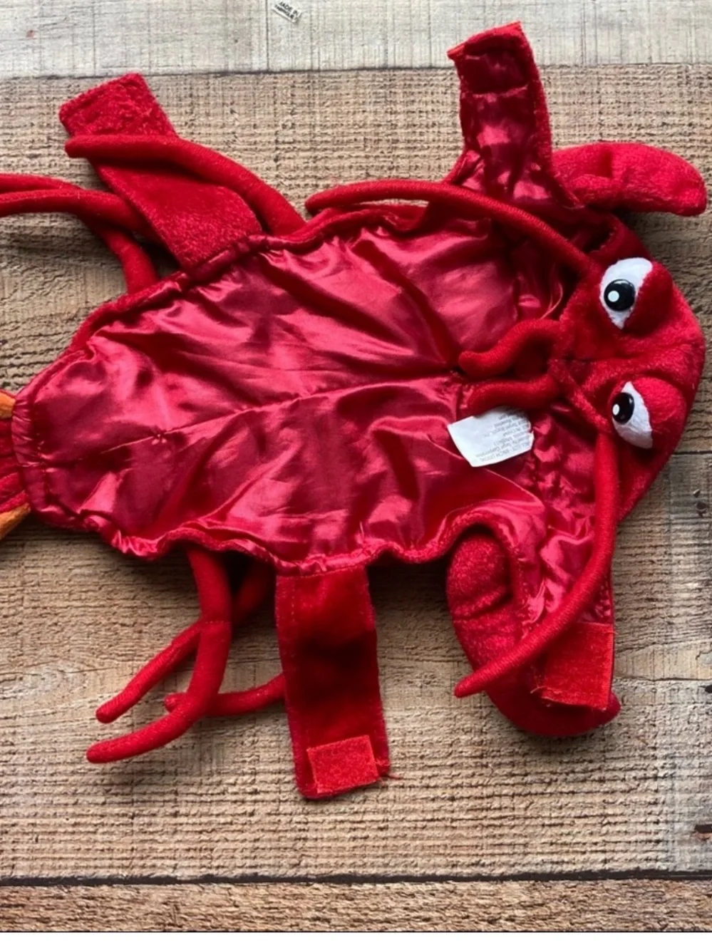 Dog Halloween Lobster Costume XS